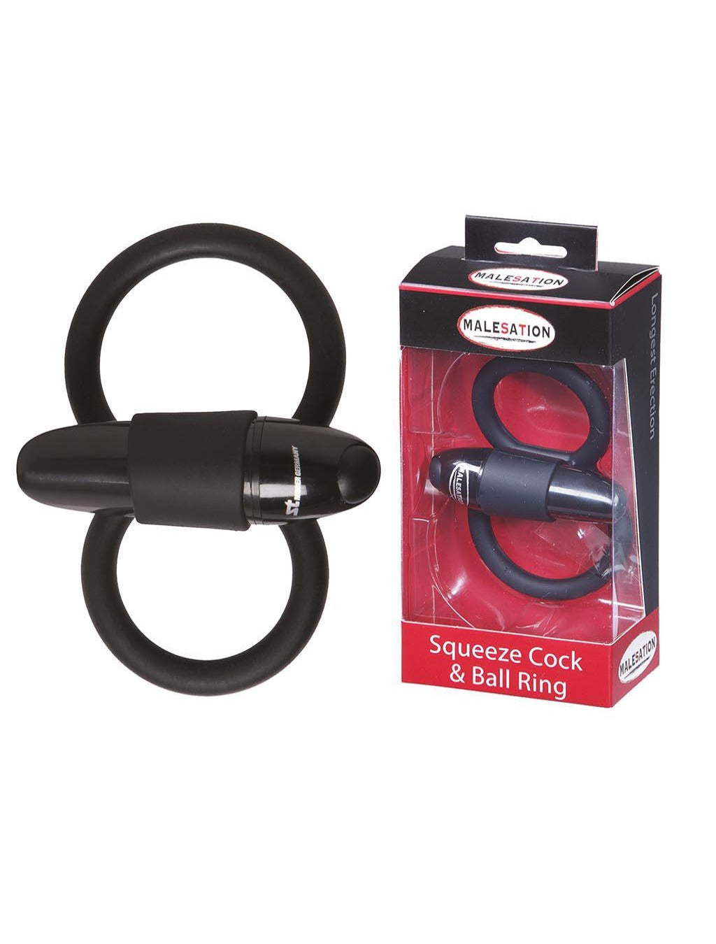 Malesation Squeeze Cock & Ball Ring