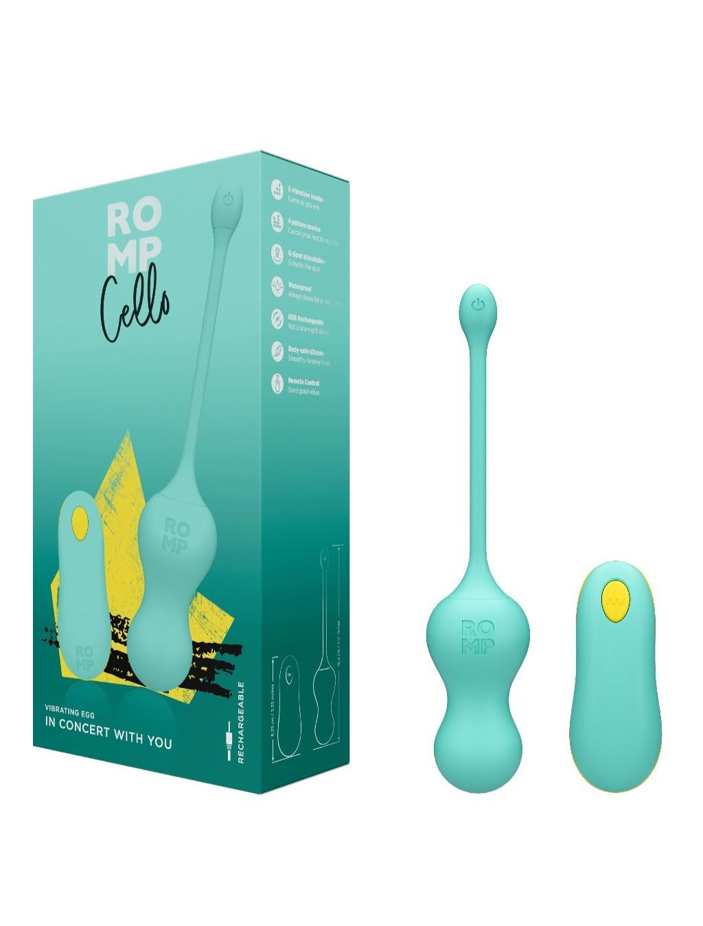 Romp Cello g-spot vibrator