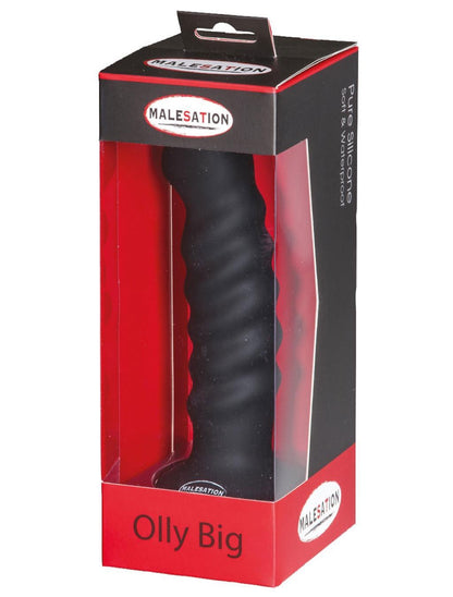 Malesation Olly Dildo - Black - Large