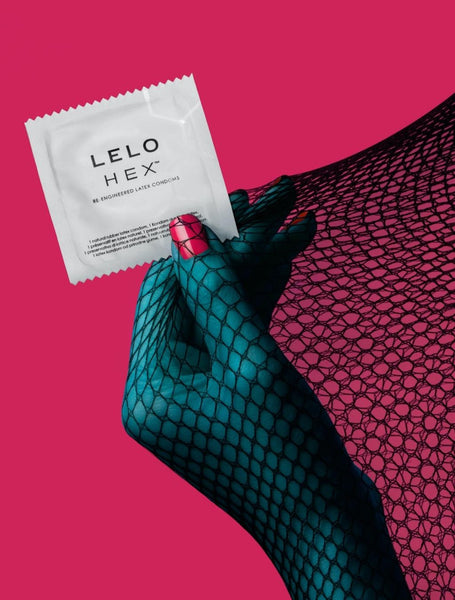 Lelo Hex Condoms 3 Pack - 54mm