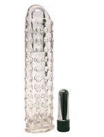 SC Silicone Vibrator Penis Sleeve 16cm