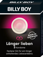 Billy Boy Condoms -3Pcs - Contoured