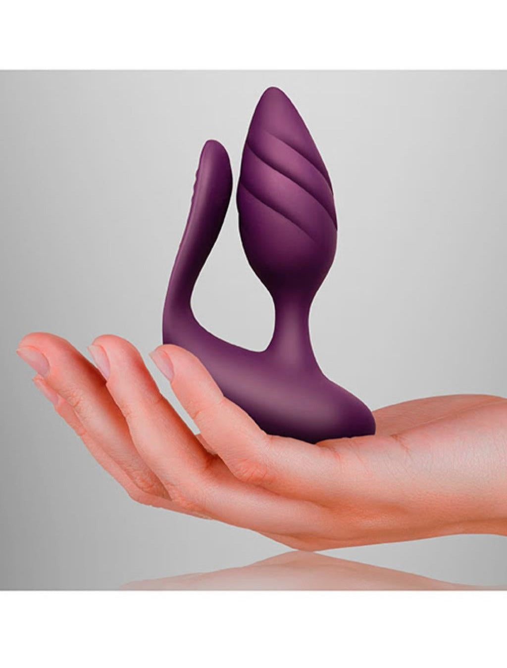 Rocks-Off Cocktail Remote control couples vibrator